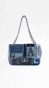 Chanel Patchwork Jumbo Classic Single Flap Bag