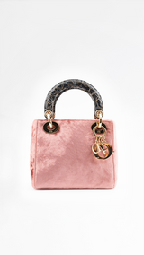 Dior Velvet Lady Dior Bag