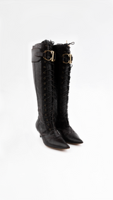 Dior Crocodile Leather CD Boots - EU 36.5