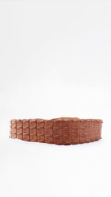 Roberto Cavalli Crocodile Leather Belt