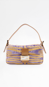 Fendi Zebra Printed Baguette