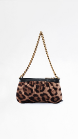 Dolce & Gabbana Leopard Print Mini Shoulder Bag