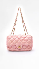 Chanel Satin Flap Bag