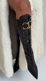 Dior Croc CD Logo Boots