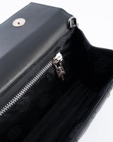 Chrome Hearts Dinner Quilted Leather Clutch Bag