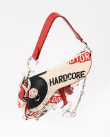 Dior Hardcore Pierced Saddle Bag
