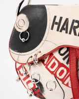 Dior Hardcore Pierced Saddle Bag