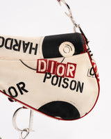 Dior Hardcore Pierced Saddle Bag