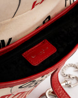 Dior Hardcore Pierced Saddle Bag