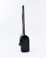Chanel Exotic Python Leather Mini Rectangle Classic Flap Bag