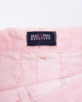 Jean Paul Gaultier Pink Pleated Mini Skirt