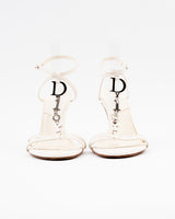 Dior Spell Out Logo Heels - EU 37