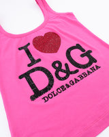 Dolce & Gabbana Logo Tank Top