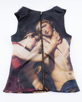 Dolce & Gabbana Renaissance Print Silk Top