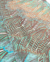 Roberto Cavalli Peacock Print Skirt