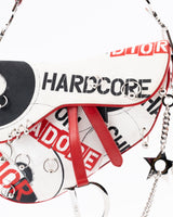Dior Hardcore Pierced Saddle Bag