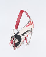 Dior Hardcore Pierced Saddle Bag