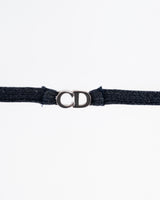 Dior Denim Padlock And Key Bikini