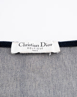 Dior Denim Padlock And Key Bikini