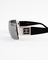 Chanel CC Rimless Sunglasses