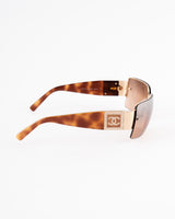 Chanel CC Rimless Sunglasses