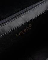 Chanel Velvet Medium Classic Single Flap Bag