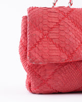 Chanel Ultimate Stitch Python Flap Bag