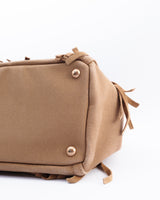 Prada Canapa Fringe Tote Bag