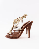Guiseppe Zanotti Rhinestone Jewel Heels