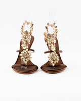 Guiseppe Zanotti Rhinestone Jewel Heels