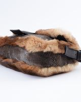 Fendi Fur Baguette Bag
