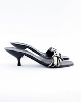 Prada Zebra-Print Calf Half Mules - EU 37.5