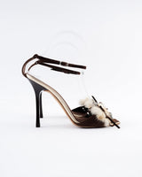 Rene Caovilla Mink Fur Heels - EU 38.5