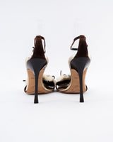 Rene Caovilla Mink Fur Heels - EU 38.5