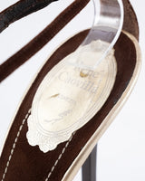Rene Caovilla Mink Fur Heels - EU 38.5