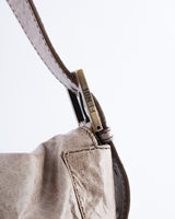 Fendi Whipstitch Maxi Baguette