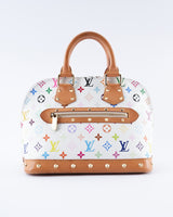 Louis Vuitton X Takashi Murakami Monogram Alma Bag