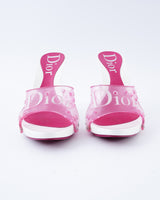Dior Logo Jelly Heels - EU 36