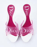 Dior Logo Jelly Heels - EU 36