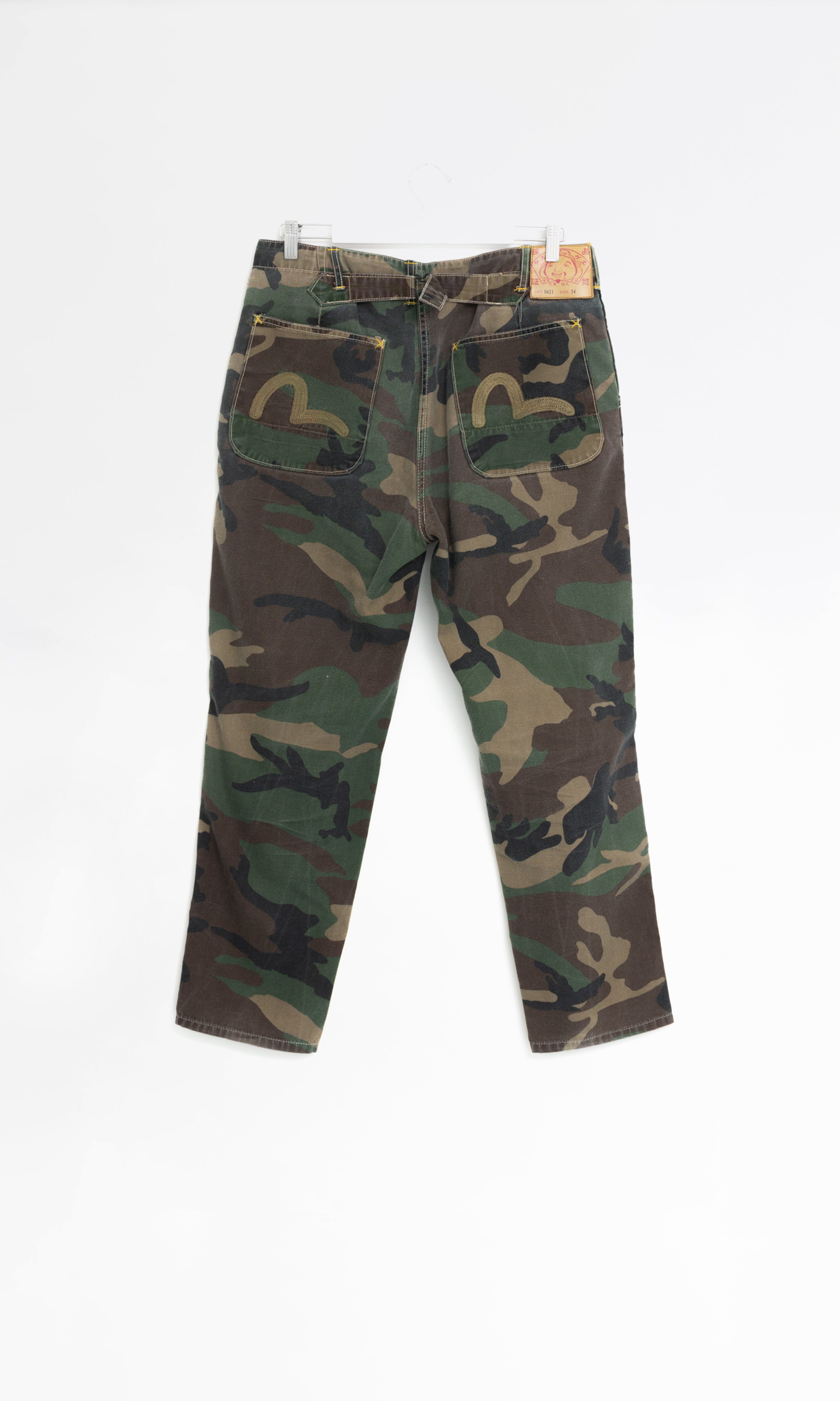 Evisu Camo Trouser – Jean Vintage