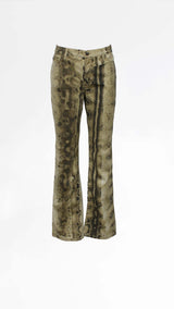 Cavalli Snake Print Trousers