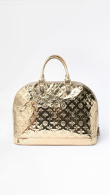 Louis Vuitton Monogram Miroir Alma GM Bag