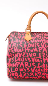 Louis Vuitton X Stephen Sprouse Monogram Graffiti Speedy 30