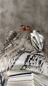 Cavalli Corset Snakeskin Dress