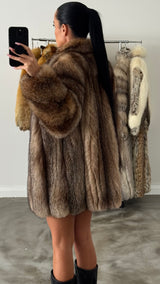 Vintage Fox Fur Coat