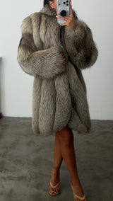 Vintage Fox Fur Coat