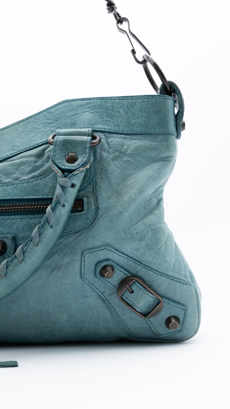 Balenciaga Leather City Bag