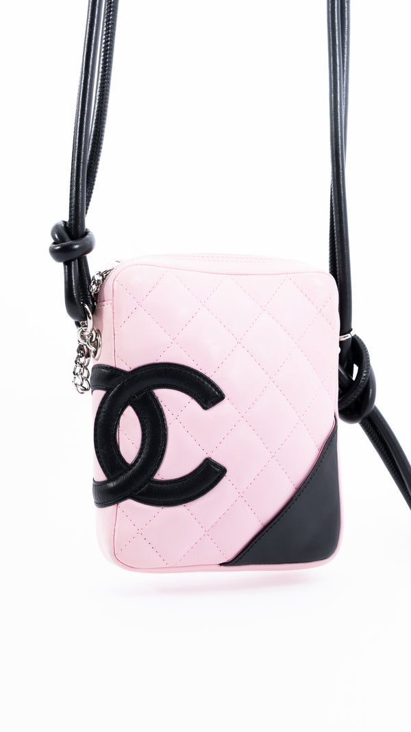 Chanel Lambskin Cambon Ligne Crossbody Bag