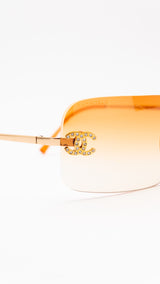 Chanel Rimless Sunglasses