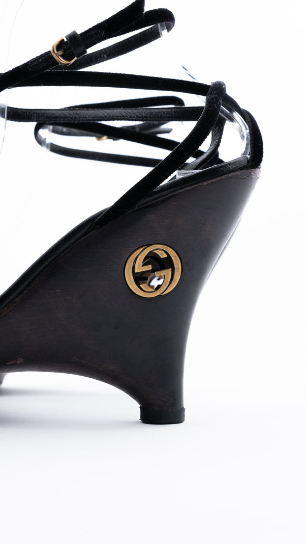 Gucci X Tom Ford Wedge Heels